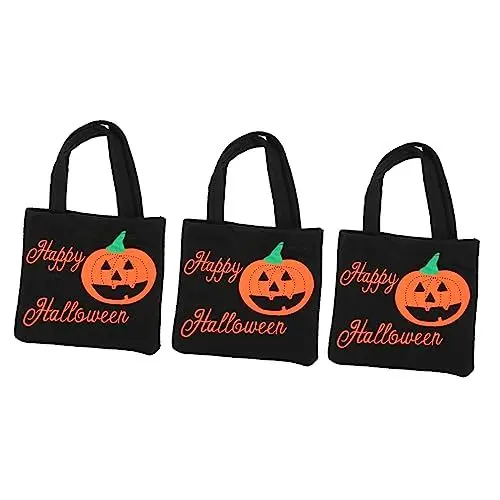 Produktbild: Healeved Halloween-süßigkeitenbeutel Leuchtende Farben Tragbare Tasche Zur Aufbewahrung Von Halloween-süßigkeiten