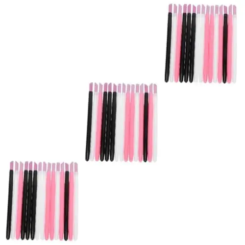 Produktbild: Healeved 3 Sets Doppelköpfiger Nagelpolierstift-set Nagelhautschieber Für Damen Und Herren Nagelpflegestift Nagelpeelingstift 15 Stück * 3