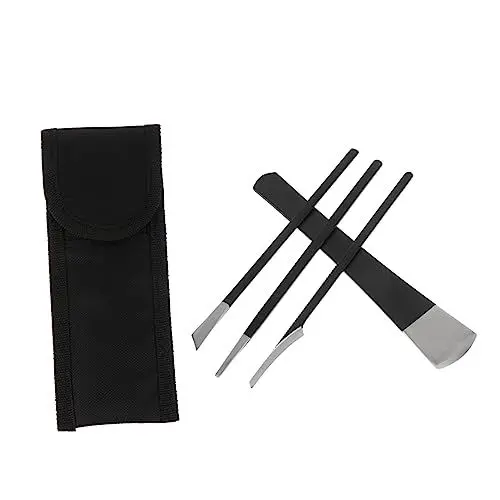 Produktbild: Healeved 4 Stück 1 Satz Pediküre-tool Füße Fußpflegeset Haushaltsgeräte Nagelschneider Nagel Zehennagelzange Nagelschieber Manikürezange Stahl Mit Hohem Mangangehalt Black
