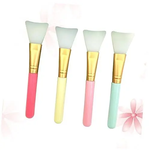 Produktbild: Healeved 4 Stück Bürste zum Auftragen der Maske kosmetikpinsel makeup brushes Hautpflege-Tools gesicht pflege masken pinsel set schminke pinsel Frauenmaskenbürste Bilden Maskenpinsel