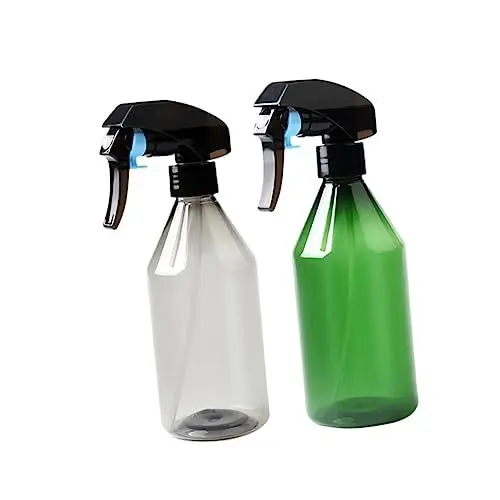 Produktbild: Healeved Sprühflaschen-set Mit 4 Stück 300 Ml Kunststoff-wassersprüher Für Den Salongebrauch Friseurwerkzeug Haarstyling Nachfüllbare Wasserbehälter Pet-flasche
