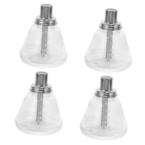 Produktbild: Healeved 4 Stück Japanische Maniküre-entfernerflasche Nail-art-flasche Spender Für Nagellackentferner Behälter Für Nagellackentferner Nachfüllbare Flaschen Flasche Nagellackentferner Glas