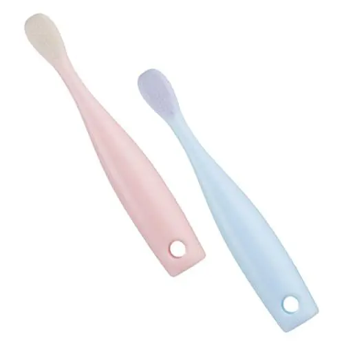 Produktbild: Healeved 4 Stück baby zahnbürste Baby saubere Zahnbürste Kinderzahnbürste Zahnbürsten für Kinder bezaubernde Zahnbürsten weiches Fell Waschmittel Kleinkind pp