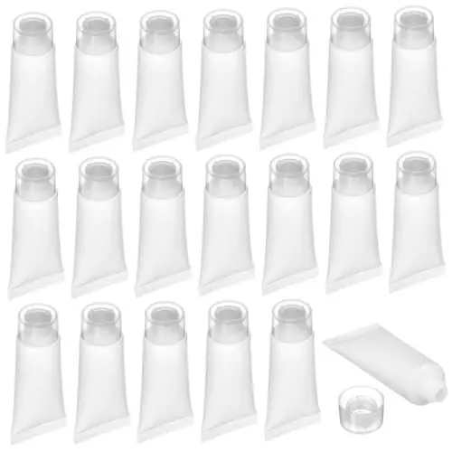 Produktbild: Healeved 50 Stück 10 Ml Nachfüllbare Reiseflaschen Auslaufsichere Shampoo-behälter Lotion-Flaschen Für Handcreme Gesichtswasser