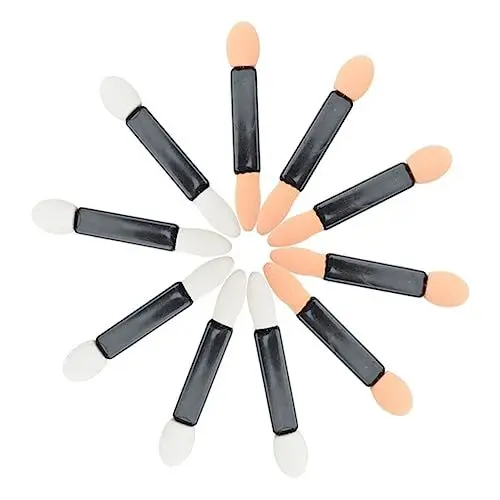 Produktbild: Healeved Tragbares Lidschattenpinsel-set – 50-teiliges Make-up-pinselset Mit Schwammapplikatoren Für Anfänger &
