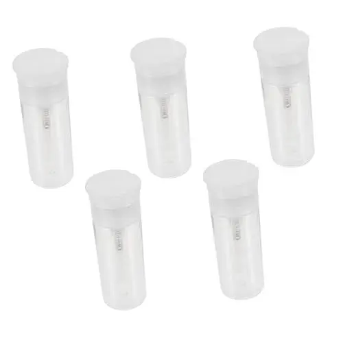 Produktbild: Healeved 5St Nagelentferner leere Flasche Gel-Nagelentferner Pumpspender zum Herunterdrücken von Flüssigkeiten Pumpe nail polish remover pump dispenser Reisebehälter flüssiger Pressspender