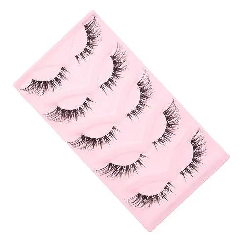 Produktbild: Healeved 5paare Künstliche Wimpern Wimpern Falsche Für Make-up Leicht Anzuwenden Entfernen