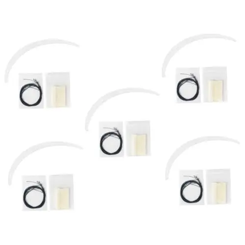 Produktbild: Healeved 5 Sets Brow Maing Shaper Tool Augenbrauen-messlineal Genaues Messen Der Länge Form Und Position Für Anfänger