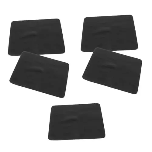 Produktbild: Healeved 5stücke Teiliges Mikrofaser Reinigungstuch Für Brillen Professionelle Brillenputztücher Für Effektive Reinigung Von Linsen Displays Tablets Und Kameras Waschbar Und Langlebig