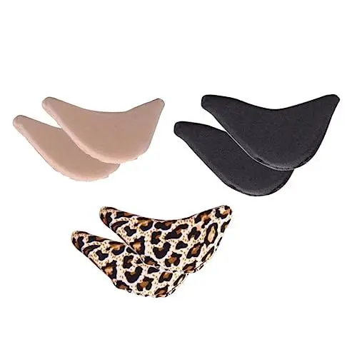 Produktbild: Healeved Schuhpolster-einlegesohlen – Verdickte Halbeinlegesohlen Für Stabilität (leopard 6 Paar)