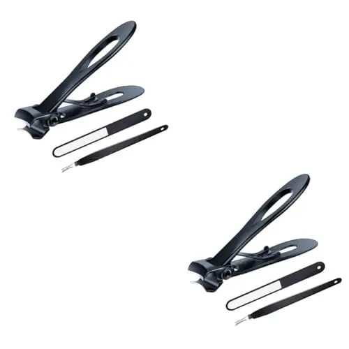 Produktbild: Healeved 6 Stk Maniküre-Set nagelschere fussnägel fingernagelschere Nagelfeile nailclippers Nail- -Kit anzugtasche Nagelschneider Nagelknipser Rostfreier Stahl Suite Nagelset einstellen