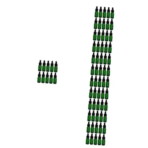 Produktbild: Healeved 70 Stück Peeling Flasche Für Ätherische Öle Flüssigkeitsspender Glasflasche Reiseflasche Make Up Flüssigkeitsflasche Mattierte Flasche Tragbare Aufbewahrungsflasche