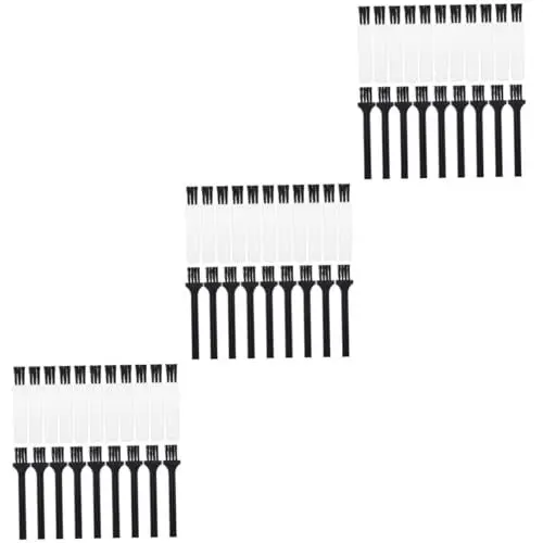 Produktbild: Healeved 90 Stk Rasierer Reinigungsbürste plastikpinsel reinigungsbürsten cleaning brush Elektrischer Gesichtsrasierer Rasierer Reinigungswerkzeuge Laptop-Bürstenreiniger Barthaarreiniger