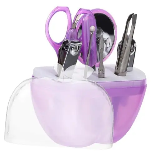 Produktbild: Healeved Werkzeug Für Frauen – 9-in-1-nagelknipser-set Edelstahl Sicher Und Glatt Für Den Täglichen Gebrauch