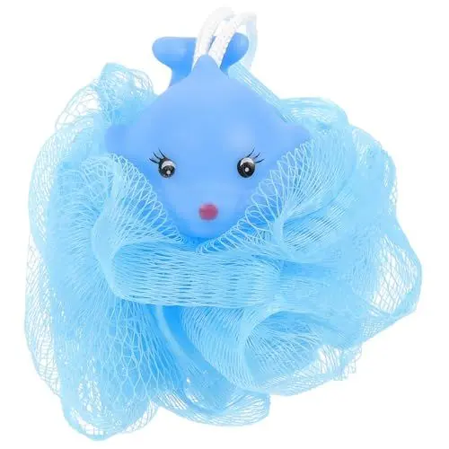 Produktbild: Healeved Niedliches Badespielzeug mit Tiermotiv Luffa-schwamm Peeling-bad für Jungen und Mädchen Reise-luffa-badeschrubber-schwamm