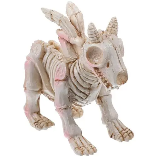 Produktbild: Healeved Dekorativer Skeletthund Halloween-Hundeskelettdekorationen Skelettwelpe Für Halloween-Dekoration Halloween-Verzierung Friedhofsparty-Dekoration