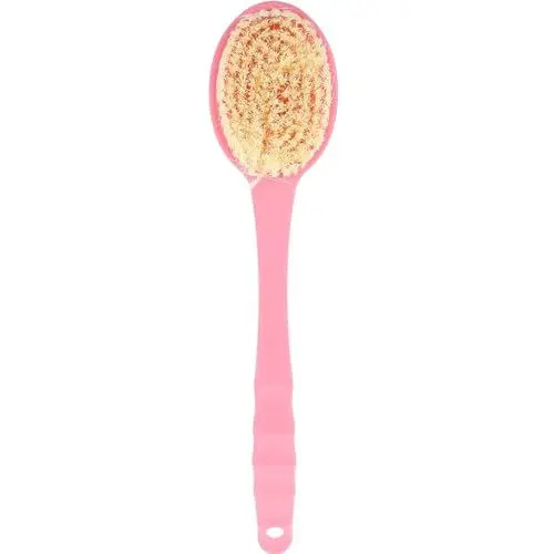 Produktbild: Healeved Long Handle Bath Brush Für Sanftes Peeling Und Massage Pinke Duschbürste Mit Rutschfestem Griff Für Schwer Erreichbare Körperstellen Revitalisiert Trockene Haut
