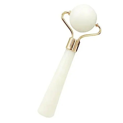 Produktbild: Healeved Regenbogen-jade-roller Jade-gua-sha-werkzeug Für Die Gesichtspflege Bequemer Griff Für Sanftes Rollen Zufällige Farbe