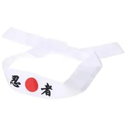 Produktbild: Healeved Japanisches Karate-Stirnband - Sushi Küche Kopfbedeckung Bushido Bandana Ninja Print Kopfschmuck Kochmütze Im Japanischen Stil Für Kochen Und Karate Küchenbedarf Baumwolle