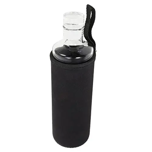 Produktbild: Healeved Karaffe Mit Deckel Glasflaschen Mit Verschluss Smoothie-gläser Soda-flaschen Deckel Für Saftflaschen Saftbehälter Mit Deckel Sport Klares Wasser Glas Mit Hohem Borosilikatgehalt