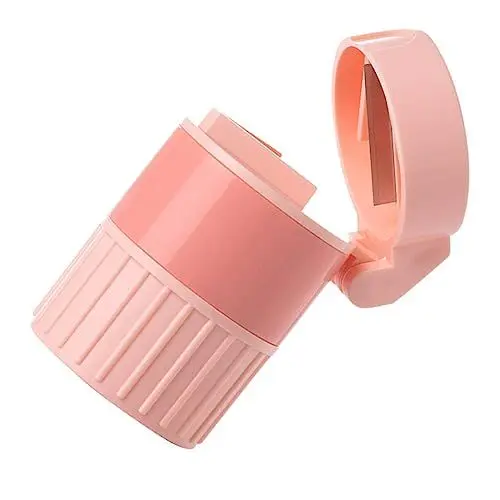 Produktbild: Healeved Pillendose Mit Mehreren Gittern Pillenbehälter Reisemedizinhalter Tragbarer Pillenschneider Slicer Organizer-etui