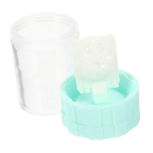 Produktbild: Healeved Kontaktlinsen-reinigungsbox Kontakt-reinigungskoffer Aus Kunststoff Manuelles Reinigungswerkzeug Für Kontakte Kontakthalter Linsenreinigungskoffer Mini-linsenreiniger Wie Green
