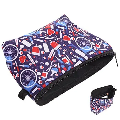 Produktbild: Healeved Medizinische Kosmetiktasche Schminksets Für Damen Schminktasche Mit Reißverschluss Schminktäschchen Für Damen Schminktasche Für Damen Mäppchen Paket Reisen Drucken Polyester