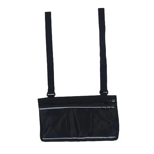 Produktbild: Healeved Tasche Für Elektrorollstühle Hängetasche Für Rollstühle Doppelseitiges Design Multifunktionale Aufbewahrung Schwarz