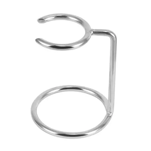 Produktbild: Healeved Rasierpinselhalter Herrenrasierer zum Rasieren Rasierer für die Männerrasur Rasierer für Männer Rasierzubehör für Männer Herrenanzüge Rasierständer Rasierpinsel-Organizer Silver
