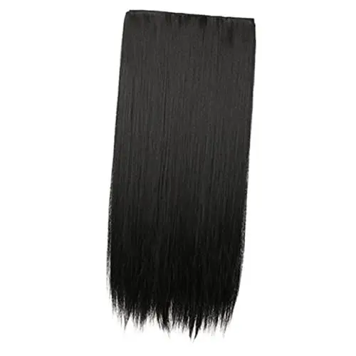 Produktbild: Healeved Perücken Für Frauen Glatte Haarteile Echthaarverlängerungen Clip-in-haarverlängerungen