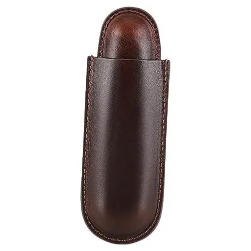 Produktbild: Healeved Tragbares Zigarrenetui Etui Für Zigarrenhülsen Raucherbeutel Aufbewahrungsbox Für Zigarrenetuis Koffer -humidor-Beutel Zigarrenorganisator Reisen Zubehör Leder Tasche
