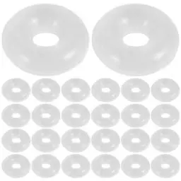 Produktbild: HEALIFTY 80Pcs Silikon-Gummi-Stopper für Schlangenkette Verwendung allein oder mit Clip Lock Spacer Charm für Charm-Armbänder