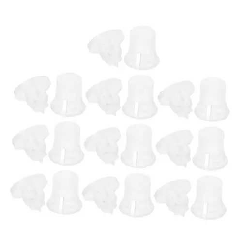 Produktbild: Healifty 10st Werbe-pin Hardware-kit Schrauben-muttern-kit Abstandshalter Aus Kunststoff Schrauben- Und Mutternsatz Befestigungsmaterial Kunststoffschrauben Abstandsset Plastik Transparent