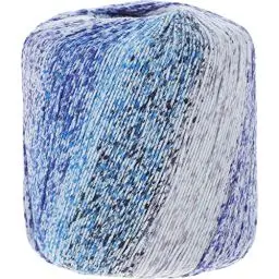 Produktbild: Healifty 1 Rolle Häkelgarn Strickgarn Baumwolle Farbverlauf Garn Kaleidoskop Garn für DIY Hüte Pullover Schal Handschuhe Himmelblau
