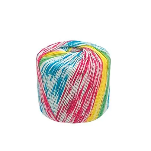 Produktbild: Healifty 1 Rolle Häkelgarn Strickgarn Baumwolle Farbverlauf Garn Kaleidoskop Garn für DIY Hüte Pullover Schal Handschuhe Neon