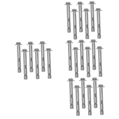 Produktbild: Healifty 24 Stück Expansionsbolzen Expansionsschrauben Bolzen Expansionsschrauben Robuste Expansionsschraubenanker Robuste Befestigungsanker Ankerbolzen Externe