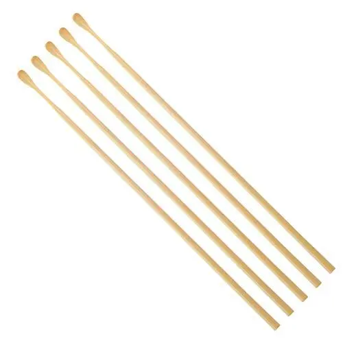 Produktbild: Healifty 5 Stücke Holz Ohrlöffel Ohrreiniger Ohrenreiniger Ohrlöffelchen Ohrenschmalz Löffel Reiniger Entferner Werkzeug für Kinder Erwachsene(Zufälliger Stil)