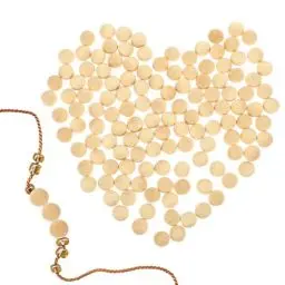 Produktbild: Healifty Holzperlen Rund Holzkugeln DIY Basteln Bemalen 10MM Lotusholz Lose Spacer Perlen OHNE Loch Solide Kugeln Natur Holzfarbe 300 Stück Schmuckherstellung Handwerk Zubehör Schulprojekte…