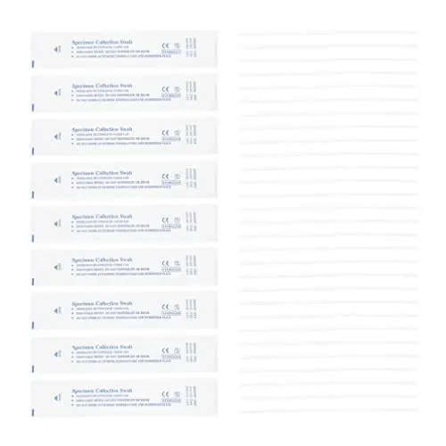 Produktbild: Healifty Nasentupfer mit Beflockung, steril, für Proben, Weiß, 200 Stück