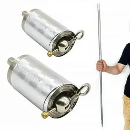 Produktbild: HEALLILY 2 Stück Taschenstab, Metall, einziehbar, magischer Zauberstab, Bühnenrequisiten, erweiterbare Leistungsrequisiten für Zauberer, All Ages, 2 x Teleskopstange