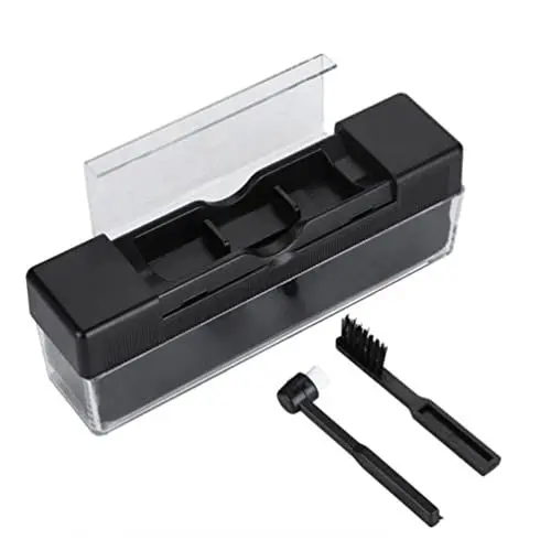 Produktbild: HEALLILY Audioaufnahmen Reinigungskit Antistatischen Vinylschallplatte Brush Stylus Bürstenreinigungsschwamm Vinylschallplatte Cleaner Kit