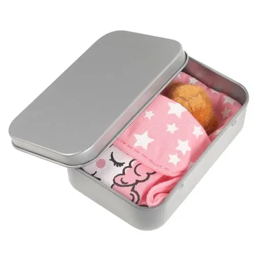 Produktbild: HEALSOPTHY 1 Satz Mini Plüschbär in Box Kleiner Stofftier Bär für Kinderzimmer Dekoration und Party Accessoire für Junge Mädchen