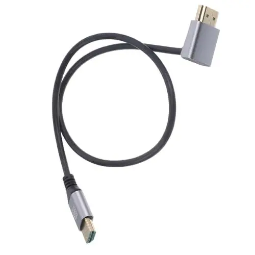 Produktbild: HEALSOPTHY Video Verbindungskabel Hochgeschwindigkeits Computer Connector für PC und Fernseher Männlich zu Männlich Langlebig und Zuverlässig für Flüssiges Streaming