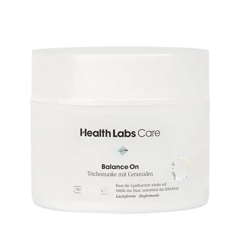 Produktbild: Health Labs Care Haarmaske Trichom Maske mit Ceramiden für Kopfhaut - Lindert Reizungen und Juckreiz Kopfhaut - Haarpflege Damen und Herren - Haarkur trockene haare - Haarwachstum beschleunigen 175ml