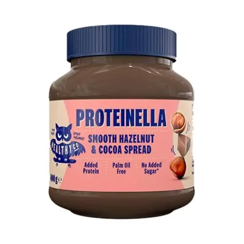 Produktbild: Healthyco Proteinella Hazelnut 360g Haselnuss Creme Aufstrich ohne Palmöl