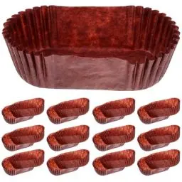 Produktbild: Healvian 1000 Stück Panettone Form Papier Muffinförmchen Papier Muffin Papierförmchen Backförmchen Muffinform Papier Einweg Cupcake Papier Kuchen Backbecher zum Backen, Dessert,Party