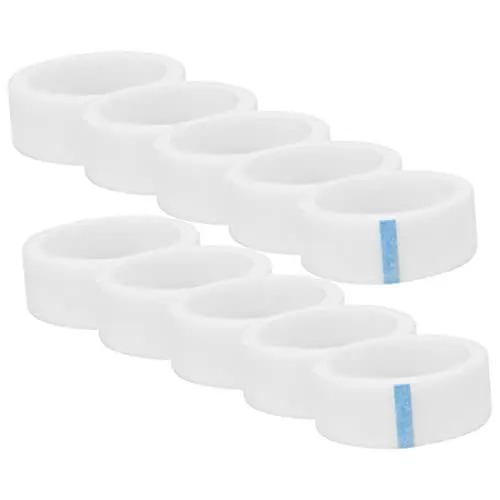 Produktbild: Healvian 10rollen Wimpernkleber Tape Aus Gewebtem Stoff Für Wimpernverlängerungen Einfach Anzuwenden Hautfreundlich Für Professionelle Wimpernkünstler Für Dramatische Looks