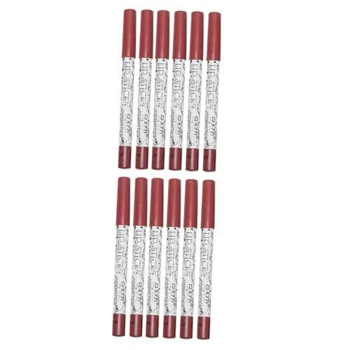 Produktbild: Healvian 12 Stück Lipliner Lippenstift Wasserdichter Lippenkonturenstift Lippenkonturenstift Weiblicher Lippenkonturenstift Kosmetikzubehör Lippenkonturenstift Make Up Zubehör