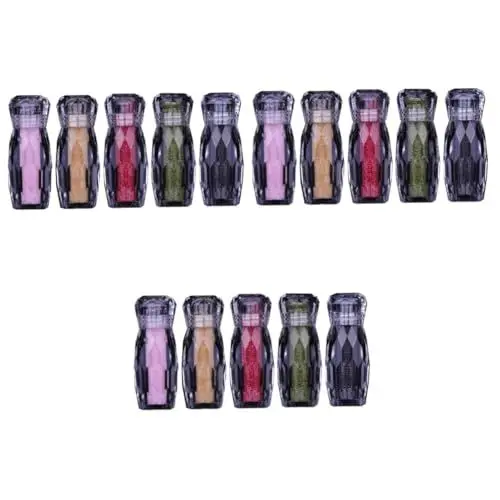 Produktbild: Healvian 15 Stk Nailart-Strasssteine Nagelkaviar Nagelsticker aus Perlen Glas Nagel Kunst Dekoration Zuckerperlen Nagelperlen DIY Maniküre Zubehör Miniatur schmücken Nagelaufkleber