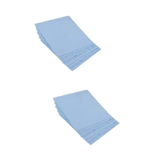 Produktbild: Healvian 160 Stk Mikrofasertuch Reinigen Linsenreiniger Kamera-reinigungstuch Hygienetücher Bildschirmreinigungstücher Reinigungstücher Für Linsen Linsenreinigungstuch Brillenputztuch Blue